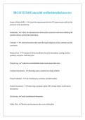 BICSI TE350 Exam with verified detailed answers