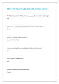 BICSI 350 Newest Exam 2026 with accurate answers