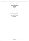 Samenvatting -  Meet the business 1 