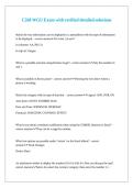C268 WGU Exam with verified detailed solutions