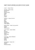 SWIFT RIVER VERIFIED ACCURATE STUDY GUIDE