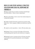 BIOD 121 CASE STUDY MODULE 3 PRACTICE SOLUTION BANK 2026 FULL RESPONSE SET GRADED A&plus;