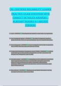CRL Certified Reliability Leader PRACTICE EXAM QUESTIONS WITH CORRECT DETAILED ANSWERS &vert; ALREADY GRADED A&plus;<recent version>