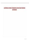 up-Stationary Grade 3 Engineering License Exam Questions and Answers