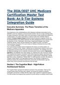 2026&sol;2027 UHC Medicare Certification Mastery Guide &vert; S-Tier Exam Prep & 55 Practice Scenarios 