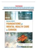 Morrison-Valfre&rsquo;s Foundations of Mental Health Care in Canada Test Bank &vert; 1st Edition &vert; Bard&comma; MacMullin & Williamson