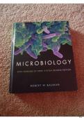 Test Bank for Microbiology with Diseases by Body SystemBauman &vert; ISBN-13  978-0321513410 All 26 Chapters &vert; Complete Verified questions and answers  2025   2nd Edition complete guide 