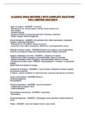 CLASSICS 2902A MIDTERM 2 WITH COMPLETE SOLUTIONS 100&percnt; VERIFIED 2026-2027&excl;&excl;