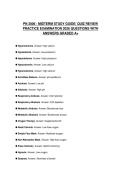 PN 3006 - MIDTERM STUDY GUIDE&sol; QUIZ REVIEW PRACTICE EXAMINATION 2026 QUESTIONS WITH ANSWERS GRADED A&plus;