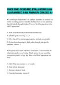 PNCB PNP-PC BOARD EVALUATION 2026 GUARANTEED PASS ANSWERS GRADED A&plus;
