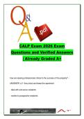 CALP Certified Apartment Leasing Professional &lpar;CALP&rpar; &ndash; 85&plus; Exam Questions on Fair Housing&comma; Leasing Sales&comma; Marketing & Occupancy Calculations
