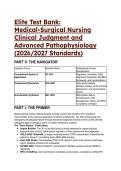 2026&sol;2027 Lewis's Medical-Surgical Nursing 12th Edition Test Bank &vert; Next Gen NCLEX Clinical Judgment
