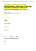 WGU C955 OBJECTIVE ASSESSMENT APPLIED PROBABILITY AND STATISTICS OA EXAM 130 QUESTIONS AND ANSWERS UPDATED 2026 2027 REAL EXAM QUESTIONS VERIFIED AND APPROVED GRADED A&plus;