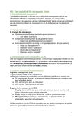 Samenvatting Logistiek &ndash; Alle Hoofdstukken &plus; Oefeningen &vert; 16&sol;20 op het Examen
