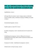 POS 486 CERTIFICATION PRACTICE PAPER 2026 SOLVED QUESTIONS ACCURATE KEY