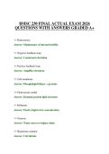 BMSC 230 FINAL ACTUAL EXAM 2026 QUESTIONS WITH ANSWERS GRADED A&plus;