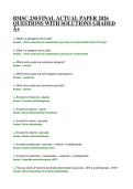 BMSC 230 FINAL ACTUAL PAPER 2026 QUESTIONS WITH SOLUTIONS GRADED A&plus;