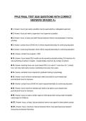 PPLE FINAL TEST 2026 QUESTIONS WITH CORRECT ANSWERS GRADED A&plus;