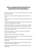 PPN 302 - MIDTERM CERTIFICATION SCRIPT 2026 QUESTIONS WITH SOLUTIONS GRADED A&plus;