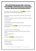 HIPAA CERTIFICATION 2026 FINAL EXAM - ACTUAL Questions & ANSWERS &vert; CHPS&sol;CHPE Exam Prep &vert; Privacy & Security Rules &vert; 98&percnt; Pass Rate&vert; NEW 2025&sol;2026 UPDATE&excl;&excl;&excl;&excl;