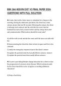 BSN 366 HESI RN EXIT V3 FINAL PAPER 2026 QUESTIONS WITH FULL SOLUTIONBSN 366 HESI RN EXIT V3 FINAL PAPER 2026 QUESTIONS WITH FULL SOLUTION