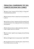 PRN1562 FINAL COMPREHENSIVE TEST 2026 COMPLETE SOLUTIONS 100&percnt; CORRECT