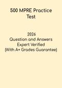 500 MPRE Practice Test Study Guide &vert; Multistate Professional Responsibility Exam 2026