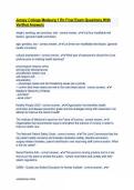Jersey College Medsurg 1 Rn Final Exam Questions With Verified Answers 