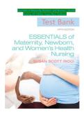 TESTBANK FOR Essentials of Maternity&comma; Newborn&comma; and Women&rsquo;s Health Nursing 5th Edition by Susan Ricci