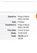 LCP4804 Assignment 1 Quiz Answers &lpar;UNISA Professional Ethics&rpar;
