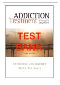 TESTBANK FOR Addiction Treatment&colon; A Strengths Perspective 3rd Edition