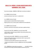 HSA 6114&colon; WEEK 3 EXAM QUESTIONS WITH ANSWERS 100&percnt; PASS 