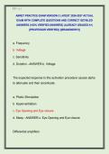 ABRET PRACTICE EXAM VERSION 2 LATEST 2026-2027 ACTUAL  EXAM WITH COMPLETE QUESTIONS AND CORRECT DETAILED  ANSWERS &lpar;100&percnt; VERIFIED ANSWERS&rpar; &vert;ALREADY GRADED A&plus;&vert;  &vert;&vert;PROFESSOR VERIFIED&vert;&vert; &vert;&vert;BRANDNEW&excl;&excl;&excl;&vert;&vert;