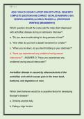 ADULT HEALTH II EXAM 3 LATEST 2026-2027 ACTUAL EXAM WITH  COMPLETE QUESTIONS AND CORRECT DETAILED ANSWERS &lpar;100&percnt;  VERIFIED ANSWERS&rpar; &vert;ALREADY GRADED A&plus;&vert; &vert;&vert;PROFESSOR  VERIFIED&vert;&vert; &vert;&vert;BRANDNEW&excl;&excl;&excl;&vert;&vert;