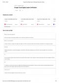 Google Cloud Digital Leader &sol; Certification Flashcards &sol; Quizlet Study Guide &sol; 2026 Update