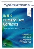 Test Bank for Ham's Primary Care Geriatrics&colon; A Case-Based Approach&comma; 7th Edition - Complete Guide