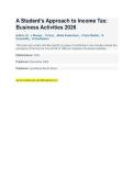 A Student&rsquo;s Approach to Income Tax&colon; &lpar;Business Activities 2026 and Natural persons 2026&rpar; 