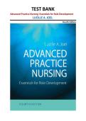 Advanced Practice Nursing&colon; Essentials for Role Development Test Bank 4th Edition &vert; Lucille A&period; Joel