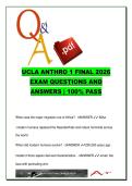 ANTHRO 1 Final &ndash; 120 Exam Questions & Answers on Human Evolution&comma; Cultural Evolution&comma; Behavioral Ecology & Out-of-Africa Theory &ndash; University of California Los Angeles &lpar;UCLA&rpar;