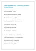 Irene Gold Boards Part 2 & 3 questions with precise detailed solutions