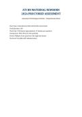 ATI RN MATERNAL NEWBORN 2026 PROCTORED ASSESSMENT