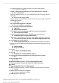 NUR 233- Final Exam&vert; Questions and answers &vert; Updated RATED A&plus; &vert; Hondros College