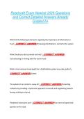 Roadcraft Exam Newest 2026 Questions  and Correct Detailed Answers Already  Graded A&plus; 
