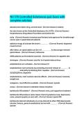 NU 578 Controlled Substances quiz Exam with complete solution&period;