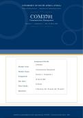 COM3701 Assignment 1 Semester 1 Due 26 March 2026