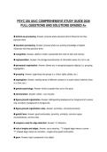 PSYC 230 UIUC COMPREHENSIVE STUDY GUIDE 2026 FULL QUESTIONS AND SOLUTIONS GRADED A&plus;