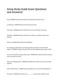 Smog Study Guide Exam Questions and Answers