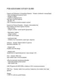 PCB 4233 EXAM 3 STUDY GUIDE