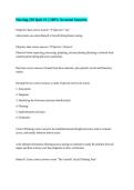 Nursing-210 Quiz &num;1 &vert;&vert; 100&percnt; Accurate Answers&period;