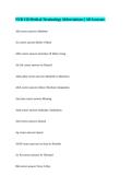 NUR 158 Medical Terminology Abbreviations &vert;&vert; All Accurate&period;